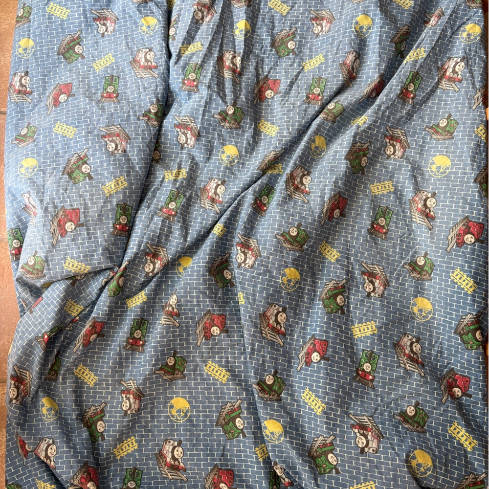 Thomas & Friends Blue and Yellow Full Fitted Sheet